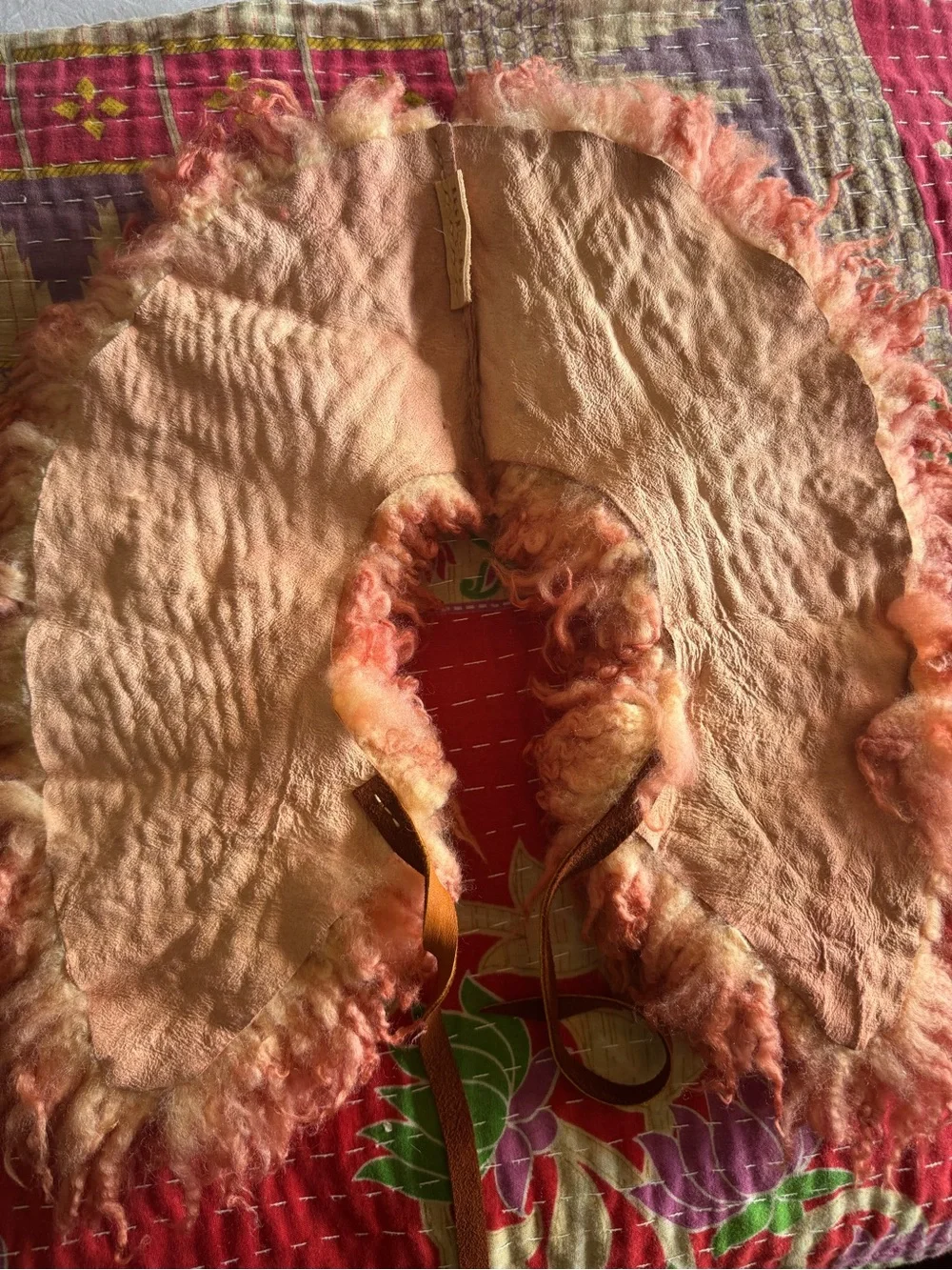 Ida + Moon Plant Magic Collar Rich Rose Clay NWOT